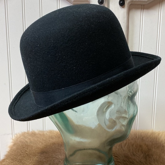 Shannon Phillips Black Wool Derby Hat M - Picture 6 of 11